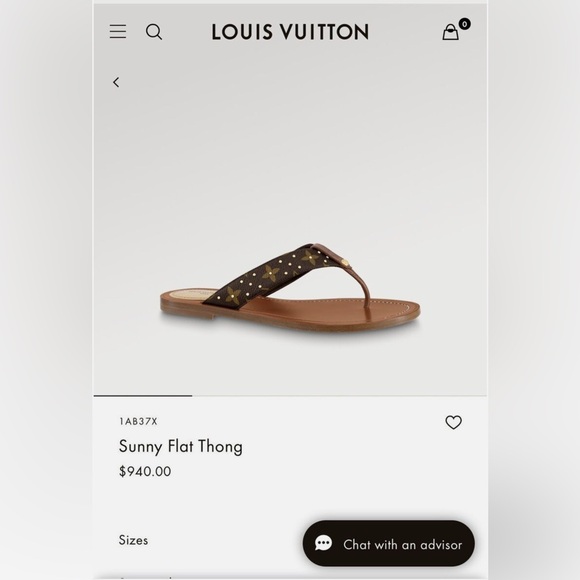 100% Louis Vuitton Thong Sandals✨ - Picture 12 of 13